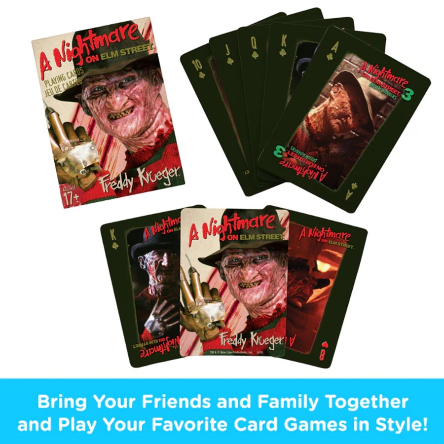 Spelletjes Aquarius | Horror - Nightmare On Elm Street - Playing Cards