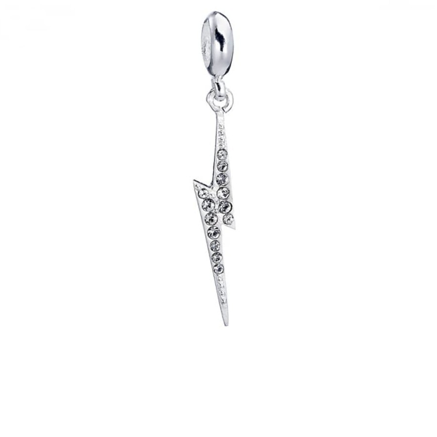 Accessoires Carat | Harry Potter - Lightning Bolt - Crystals Slider Charm For Bracelet