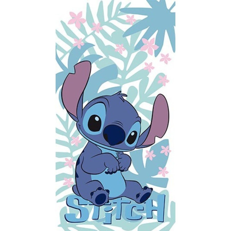 Decoratie AyMax | Lilo & Stitch - Stitch Sit - Beach Towel 100% Polyester - 70X140Cm