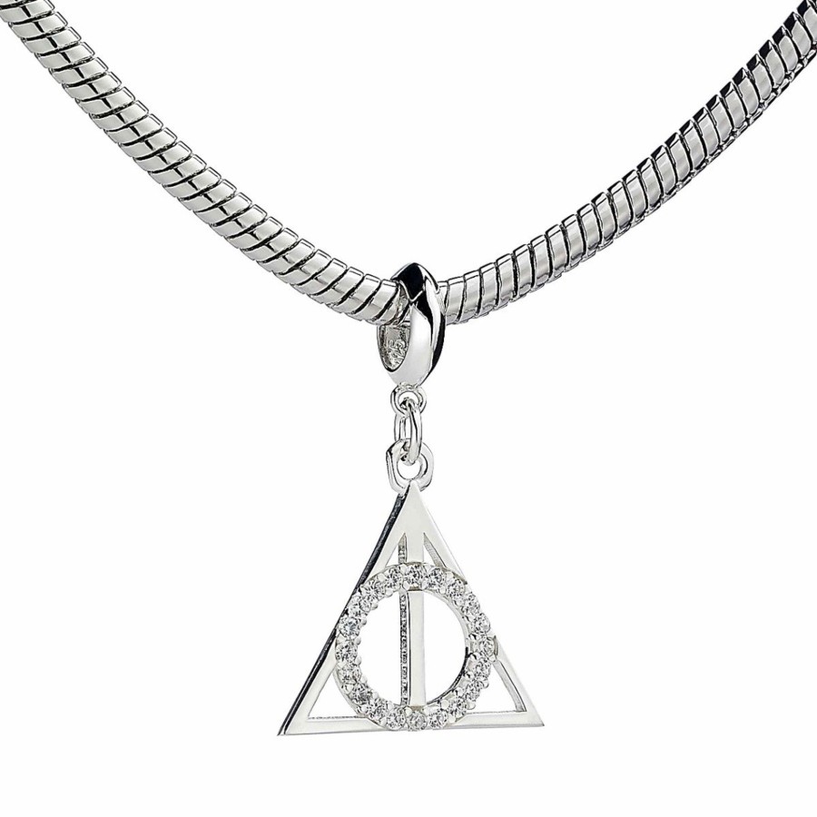 Accessoires Carat | Harry Potter - Deathly Hallows - Crystals Slider Charm For Bracelet