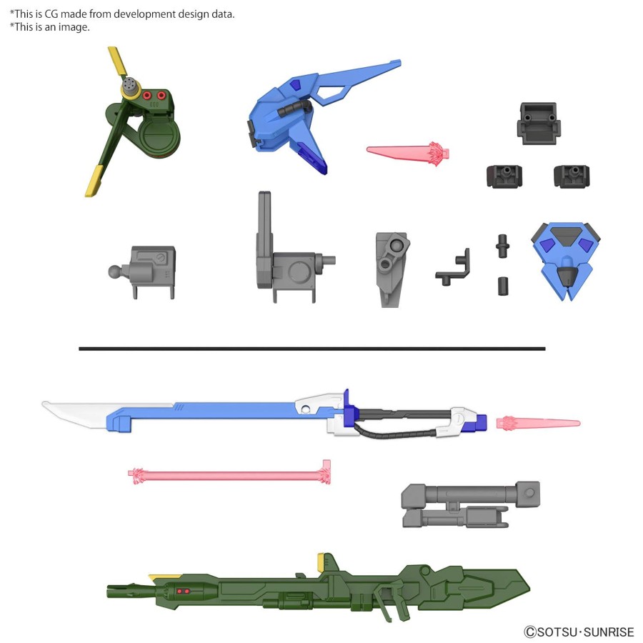 Figuren Bandai Model Kit | Gundam - Option Parts Set Gunpla 2 (Launcher/Sword Striker) -Model Kit