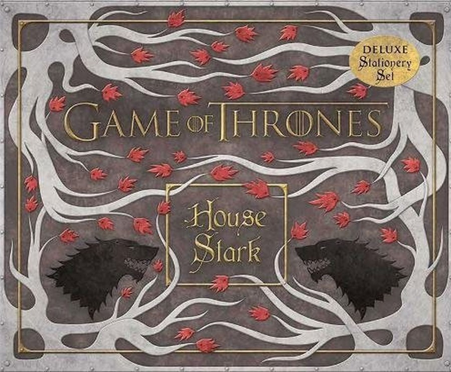 Kantoor ShopForGeek | Game Of Thrones - Deluxe Stationery Set - Stark