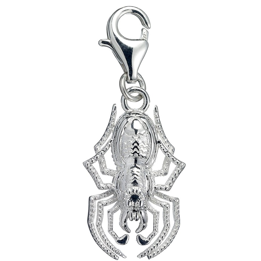 Accessoires Carat | Harry Potter - Aragog - Silver Charm Clip On For Necklace & Bracelet