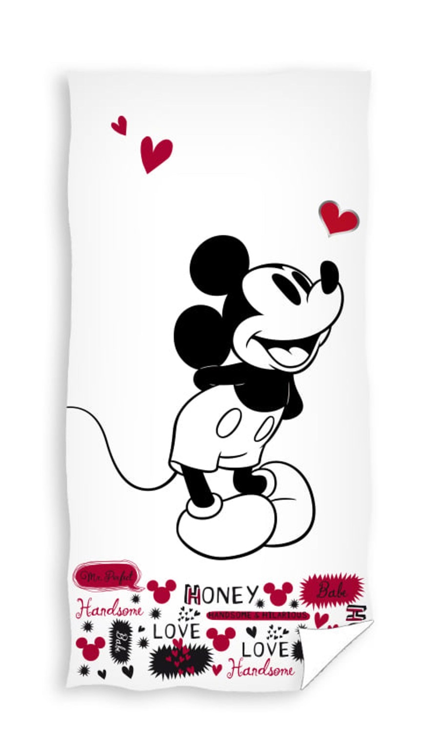 Decoratie ShopForGeek | Mickey - Beach Towel Premium100% Cotton - 70X140Cm