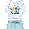 Kleding DISNEY | Disney- Stitch'S Surf Club - Short Blue Woman Pyjama (S)