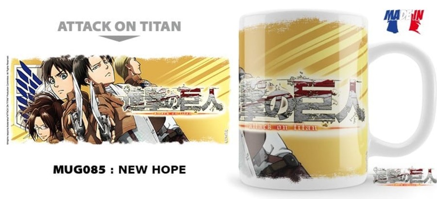 Keuken ShopForGeek | Attack On Titan - Mug 325Ml - New Hope