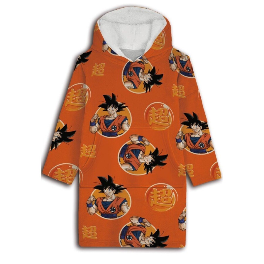 Kleding AyMax | Dragon Ball Z - Goku - Sweat Poncho - Adult Size