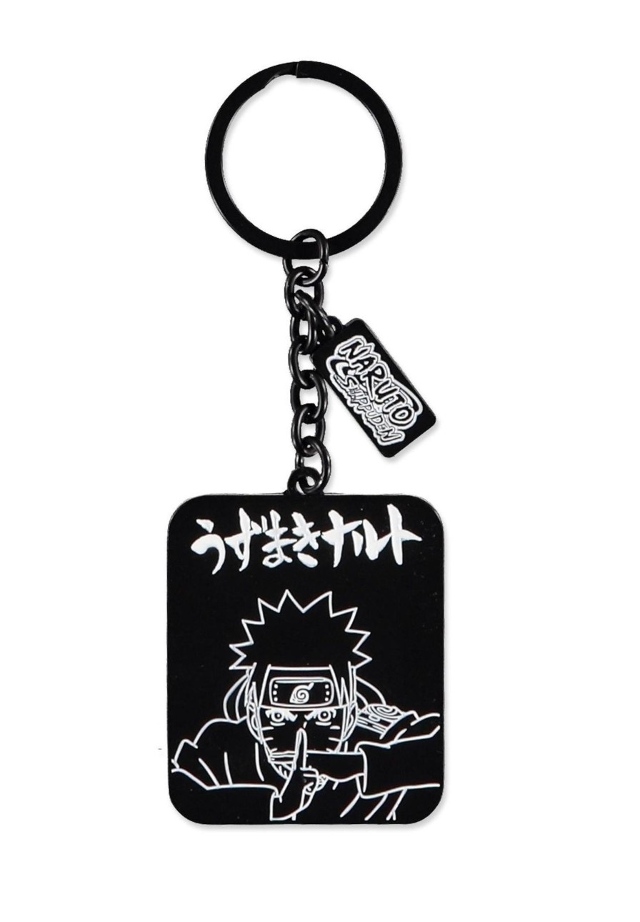 Accessoires Difuzed | Naruto Shippuden - Line Art - Metal Keychain