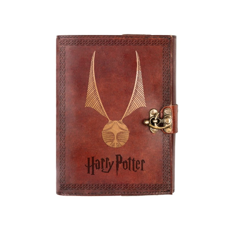 Kantoor ShopForGeek | Harry Potter - Premium Faux-Leather Travelog Hand-Sewn - A5