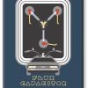 Keuken Aquarius | Back To The Future - Flux Capacitor - Magnet 6.3X8.9Cm