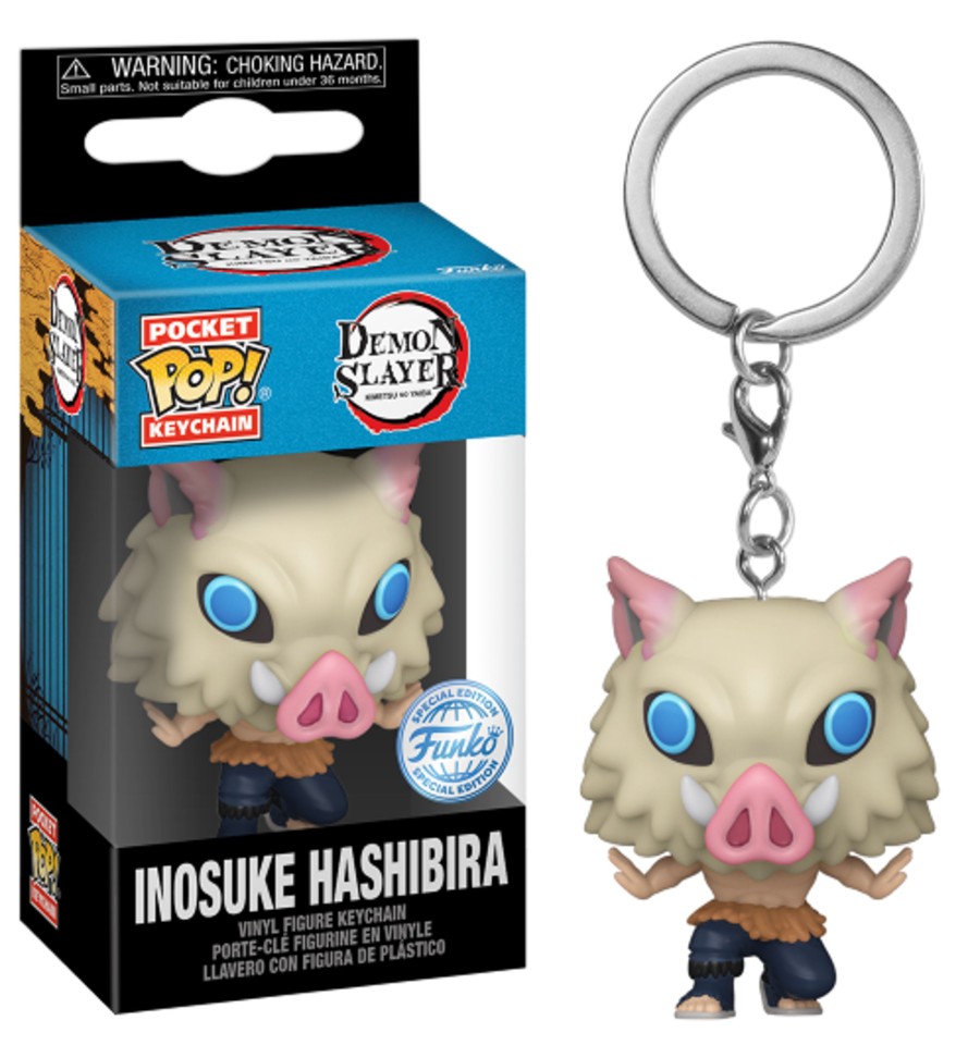 Accessoires Funko | Demon Slayer - Pocket Pop Keychains - 7Th Form Inosuke