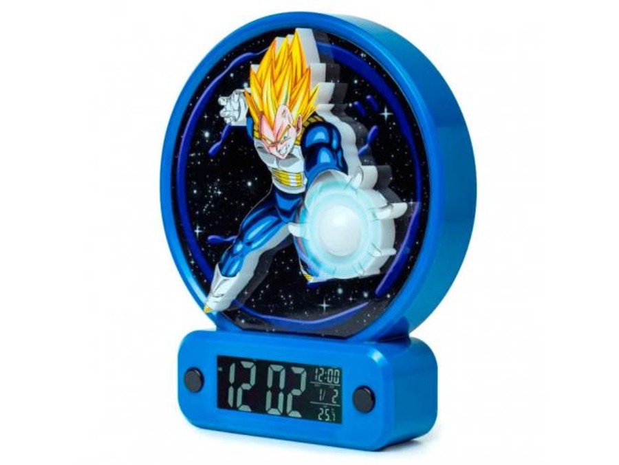 Kantoor Teknofun | Dragon Ball Z - Vegeta - Led Light-Up Alarm Clock - 18 Cm