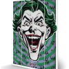 Decoratie Pyramid | Dc Comics - Wood Print 40X59 - The Joker - Hahaha