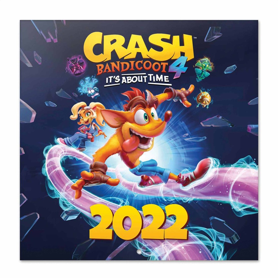 Kantoor ShopForGeek | Crash Bandicoot - Calendar 2022 '30X30Cm'