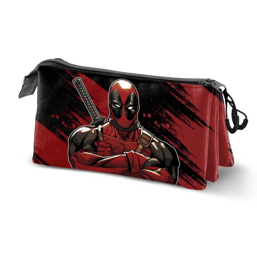 Kantoor Karactermania | Deadpool - Bad - Triple Pencil Case