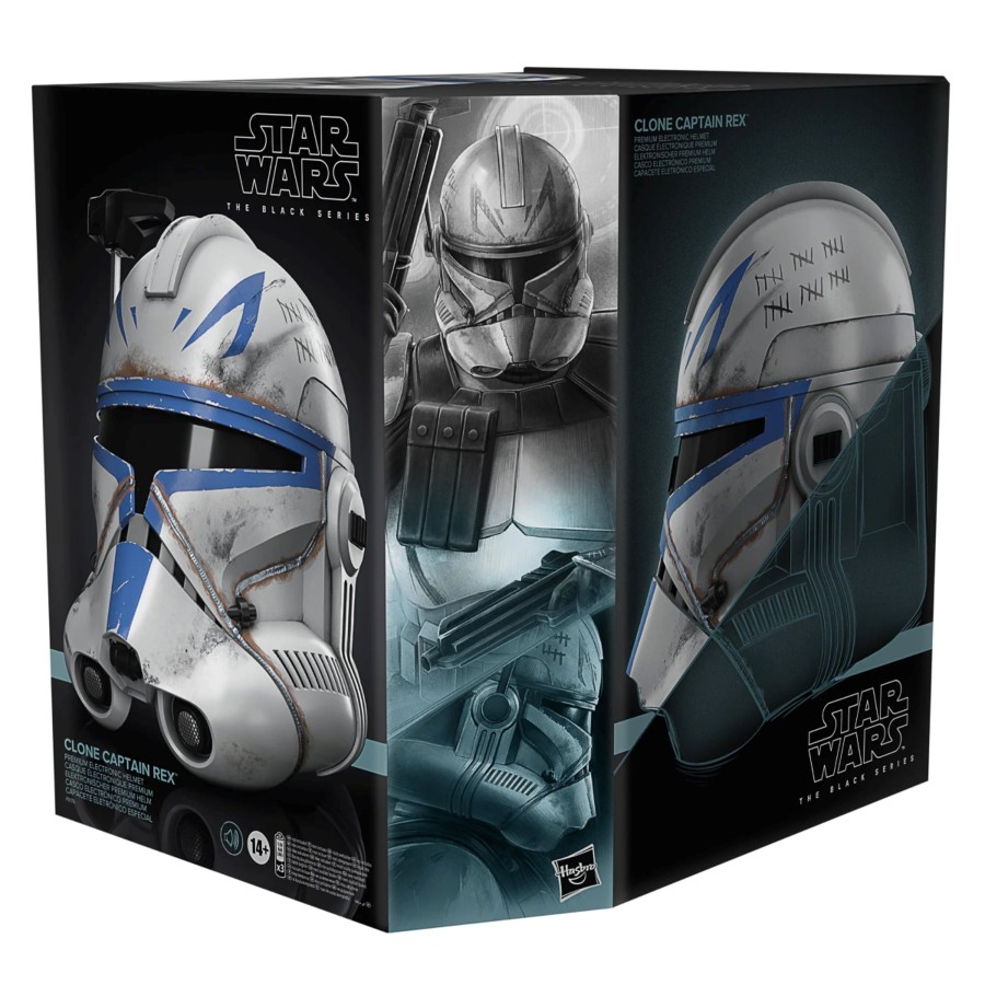 Decoratie Hasbro | Star Wars - Electronic Helmet Captain Rex Black Series