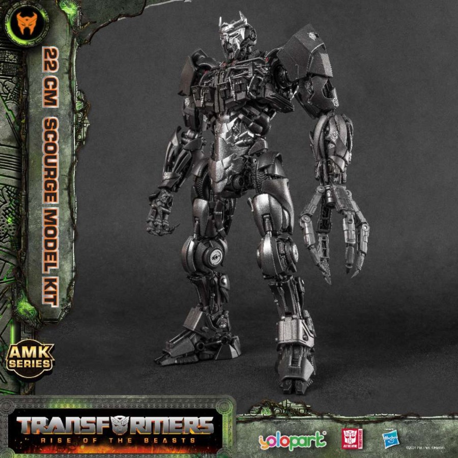 Figuren ShopForGeek | Transformers Rise Of The Beasts - Scourge - Model Kit 22Cm