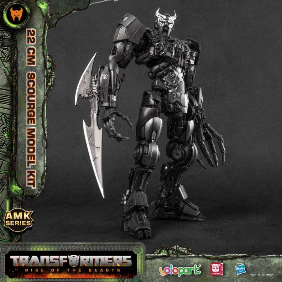 Figuren ShopForGeek | Transformers Rise Of The Beasts - Scourge - Model Kit 22Cm