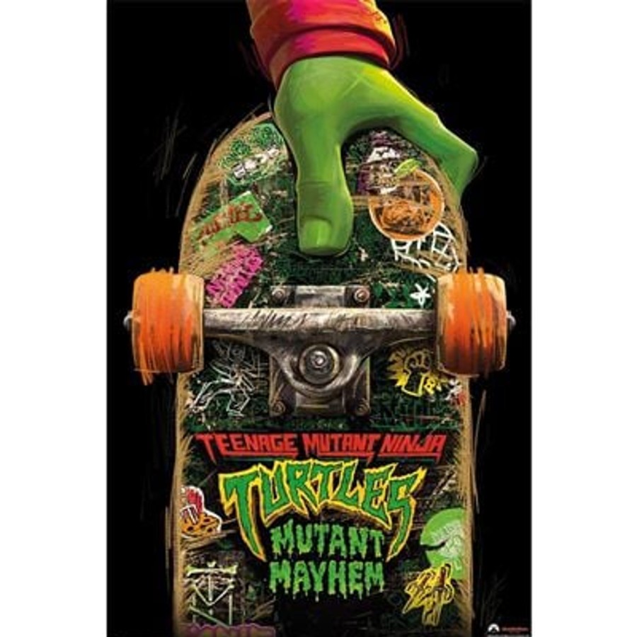 Decoratie Pyramid | Tmnt Mutant Mayhem - Skate Board - Poster 61 X 91Cm