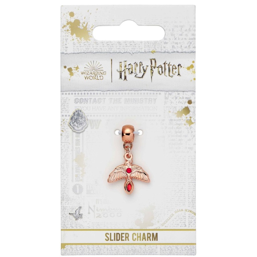 Accessoires Carat | Harry Potter - Fawkes Rose Gold - Charm For Necklace & Bracelet