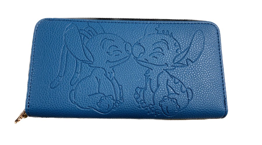 Accessoires Red Robin | Stitch & Angel - Blue & Black - Wallet - 19X10X2,5Cm'