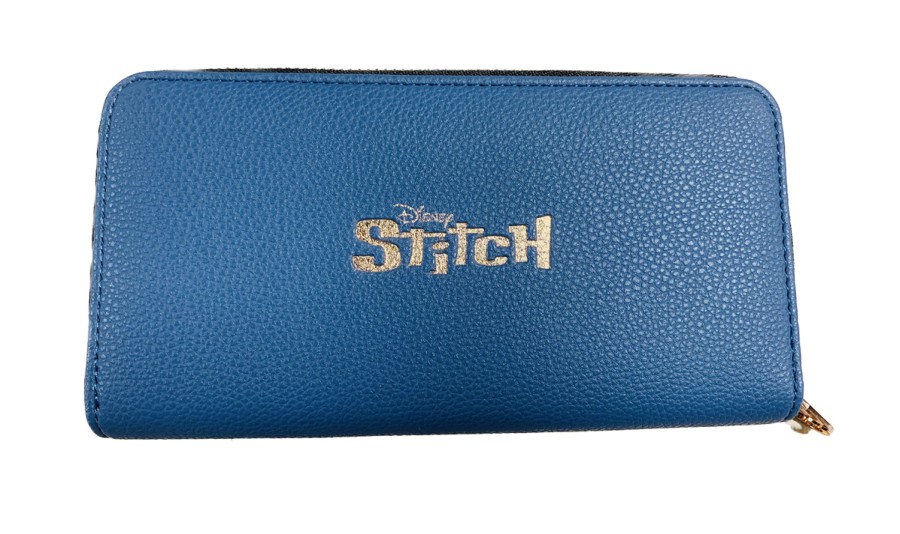 Accessoires Red Robin | Stitch & Angel - Blue & Black - Wallet - 19X10X2,5Cm'