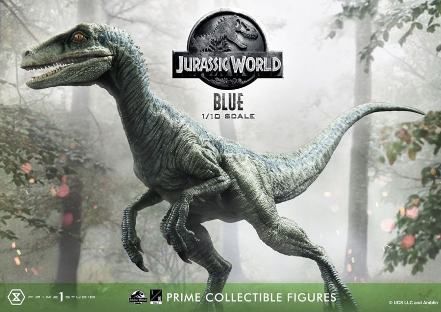 Figuren Prime 1 Studio | Jurassic World Fall King. - Blue - Statue '17X14X36Cm'