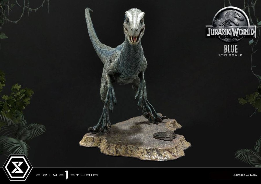 Figuren Prime 1 Studio | Jurassic World Fall King. - Blue - Statue '17X14X36Cm'