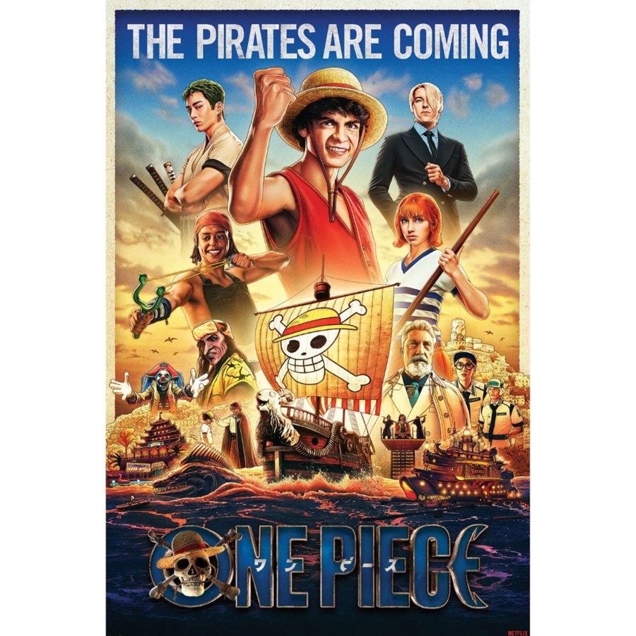 Decoratie Pyramid | One Piece Live Action - Pirates Incoming - Poster 61 X 91Cm