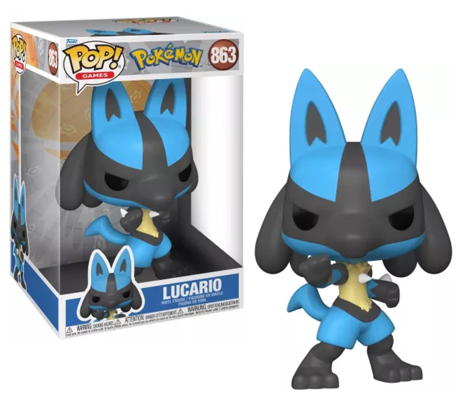 Figuren Funko | Pokemon - Pop Jumbo 10'' N° 863 - Lucario