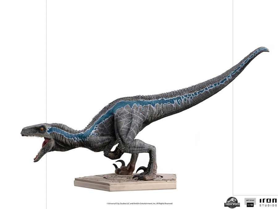 Figuren Iron Studios | Jurassic World Fallen Kingdom - Blue - Statue Artscale 1/10 19Cm