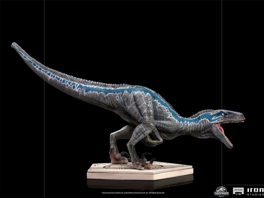 Figuren Iron Studios | Jurassic World Fallen Kingdom - Blue - Statue Artscale 1/10 19Cm