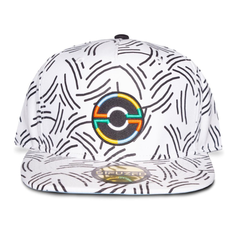 Accessoires Difuzed | Pokemon - White Pokeball - Adjustable Cap