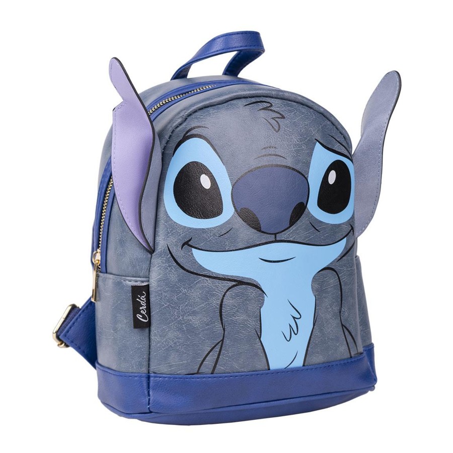 Accessoires Cerda | Stitch - Heady - Mini Faux Leather Backpack