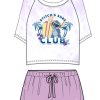 Kleding ShopForGeek | Disney- Stitch'S Surf Club - Short Purple Woman Pyjama (S)