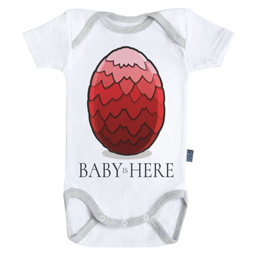 Kleding ShopForGeek | Game Of Thrones - Baby Body - Baby Is Here - Red (3-6 Month)