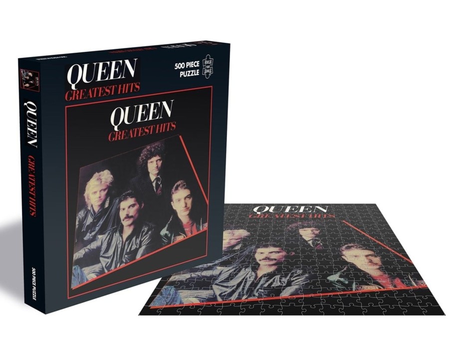 Spelletjes Rock Saws | Queen - Greatest Hits - Album Puzzle 500P 41X41Cm