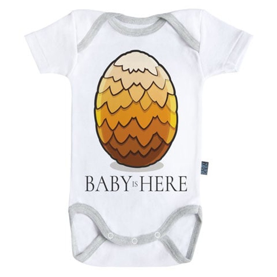 Kleding ShopForGeek | Game Of Thrones - Baby Body - Baby Is Here - Yellow (3-6 Month)