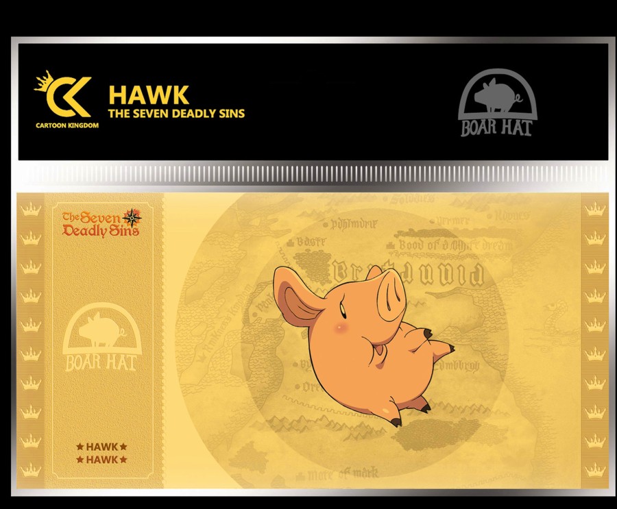 Decoratie Cartoon Kingdom | Seven Deadly Sins - Hawk - Golden Ticket