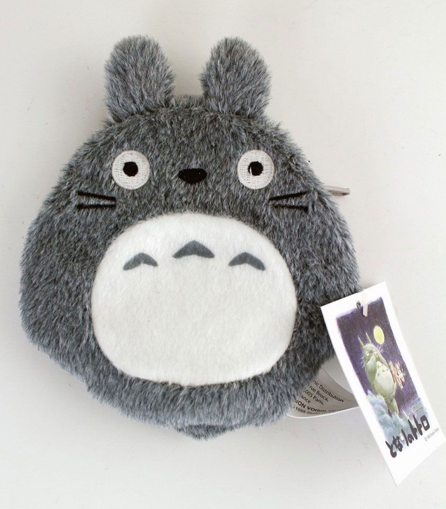 Accessoires Semic | Studio Ghibli - Coin Purse Totoro Plush Grey - 12 Cm