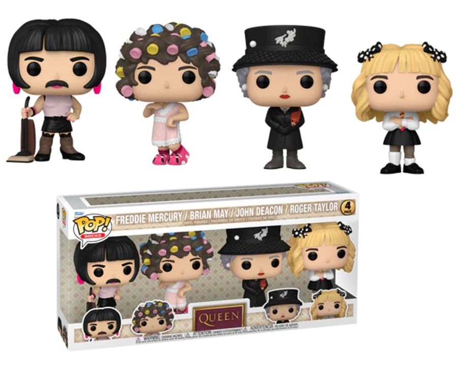 Figuren Funko | Queen - Pop Rocks - I Want To Break Free - Pack 4