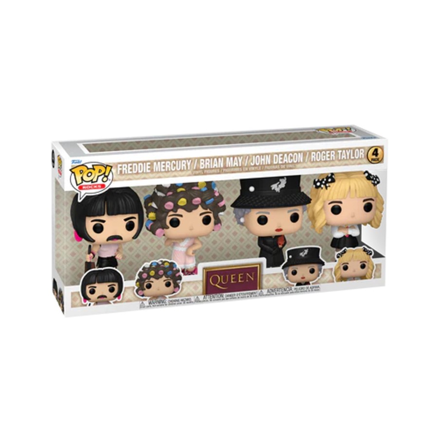 Figuren Funko | Queen - Pop Rocks - I Want To Break Free - Pack 4