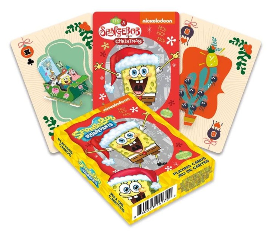 Spelletjes Aquarius | Spongebob Squarepants - Holidays - Playing Cards