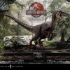 Figuren Prime 1 Studio | Jurassic Park 3 - Velociraptor Male - Statue Legacy Museum 40Cm