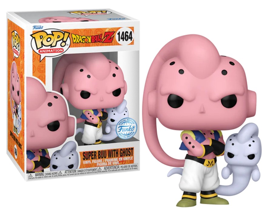 Figuren Funko | Dragon Ball Z - Pop Animation N°1464 - Buu With Ghost With Chase (Gw)