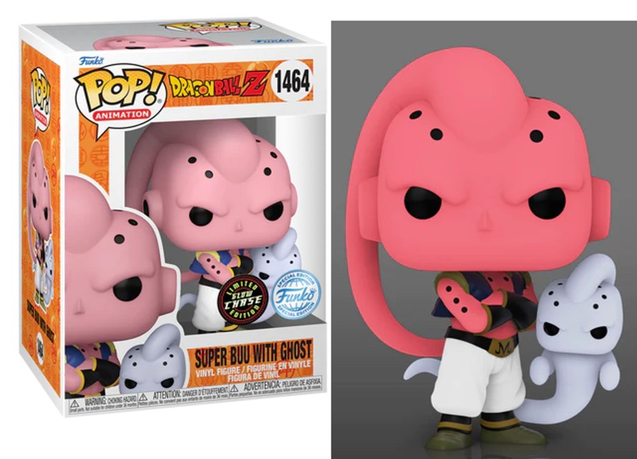 Figuren Funko | Dragon Ball Z - Pop Animation N°1464 - Buu With Ghost With Chase (Gw)