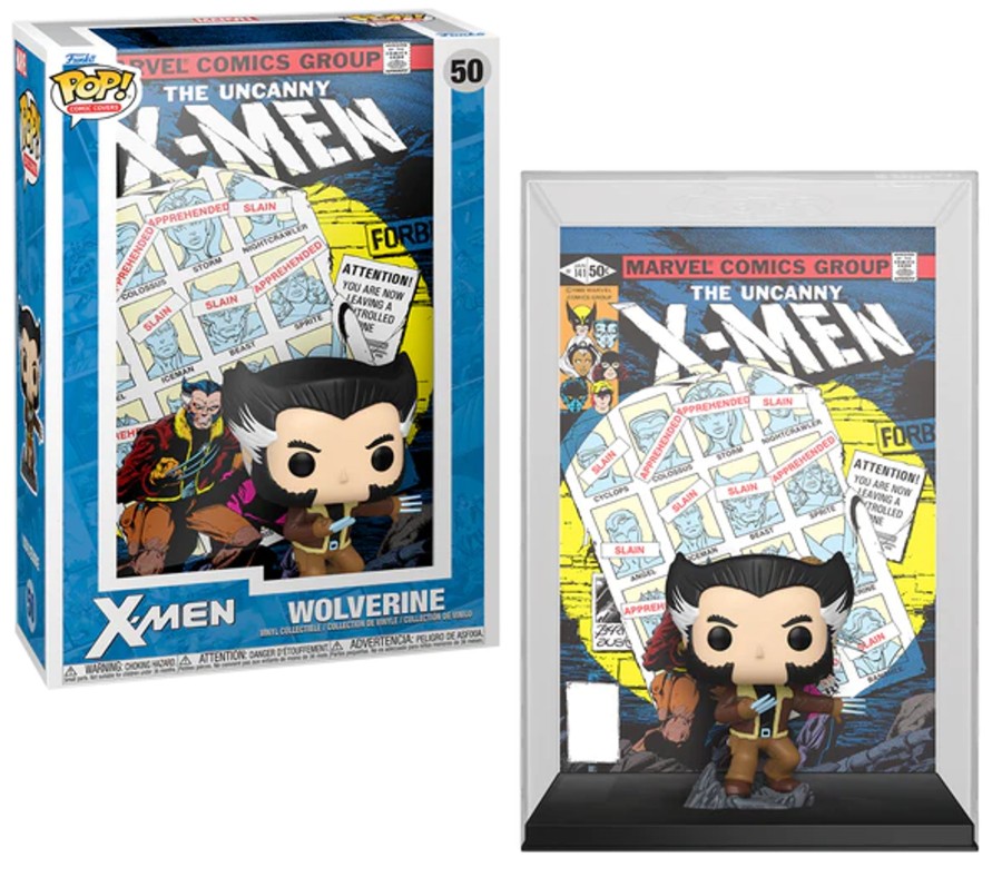 Figuren Funko | Marvel - Pop Comic Cover N° 50 - The Uncanny X-Men #141 Wolverine