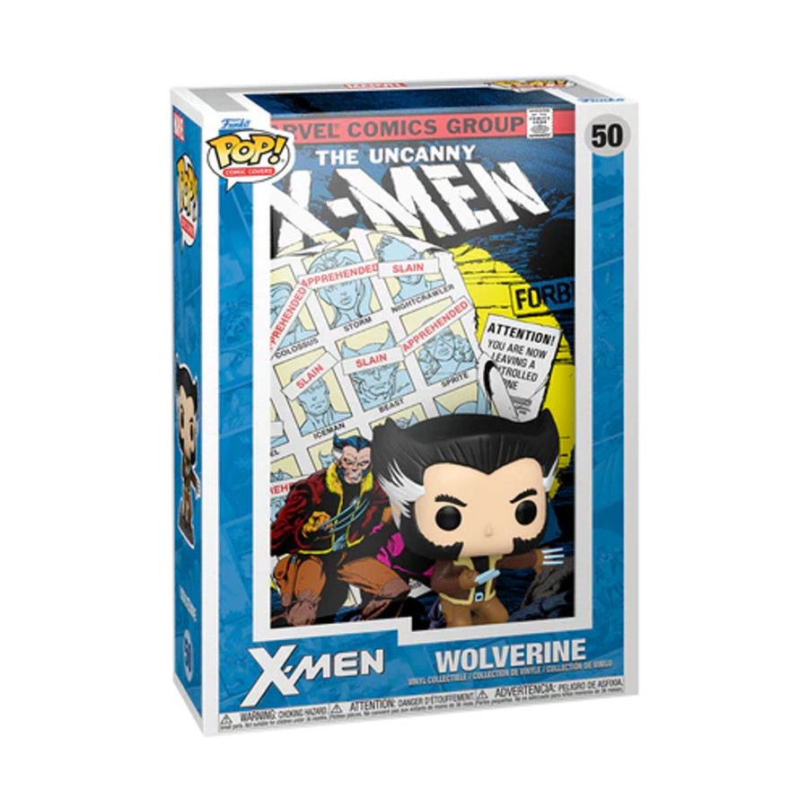 Figuren Funko | Marvel - Pop Comic Cover N° 50 - The Uncanny X-Men #141 Wolverine