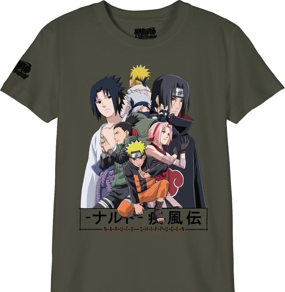 Kleding Cotton Division | Naruto Shippuden - Group - Kid T-Shirt (6 Years)