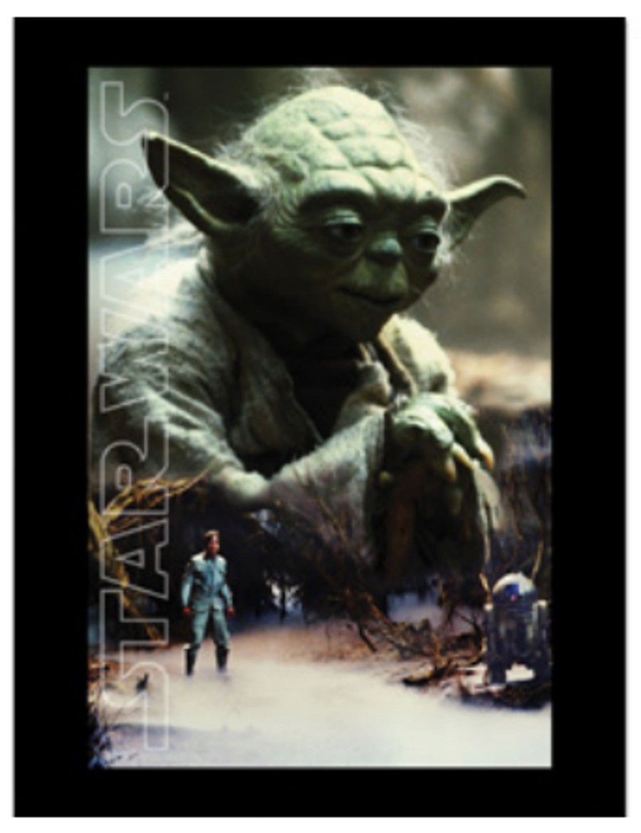 Decoratie Pyramid | Star Wars - Yoda Key Art - Collector Print 30X40Cm